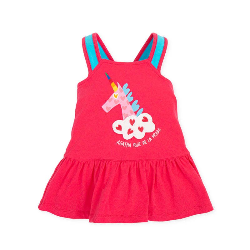 VESTIDO CORAL