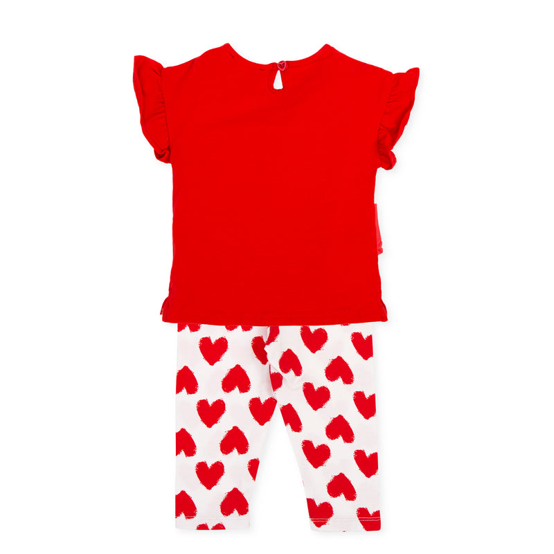 CONJUNTO 2 PZAS. ROJO