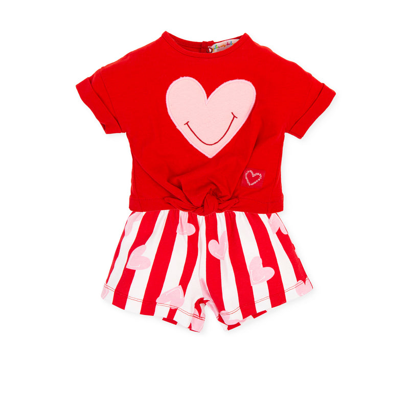 CONJUNTO 2 PZAS. ROJO