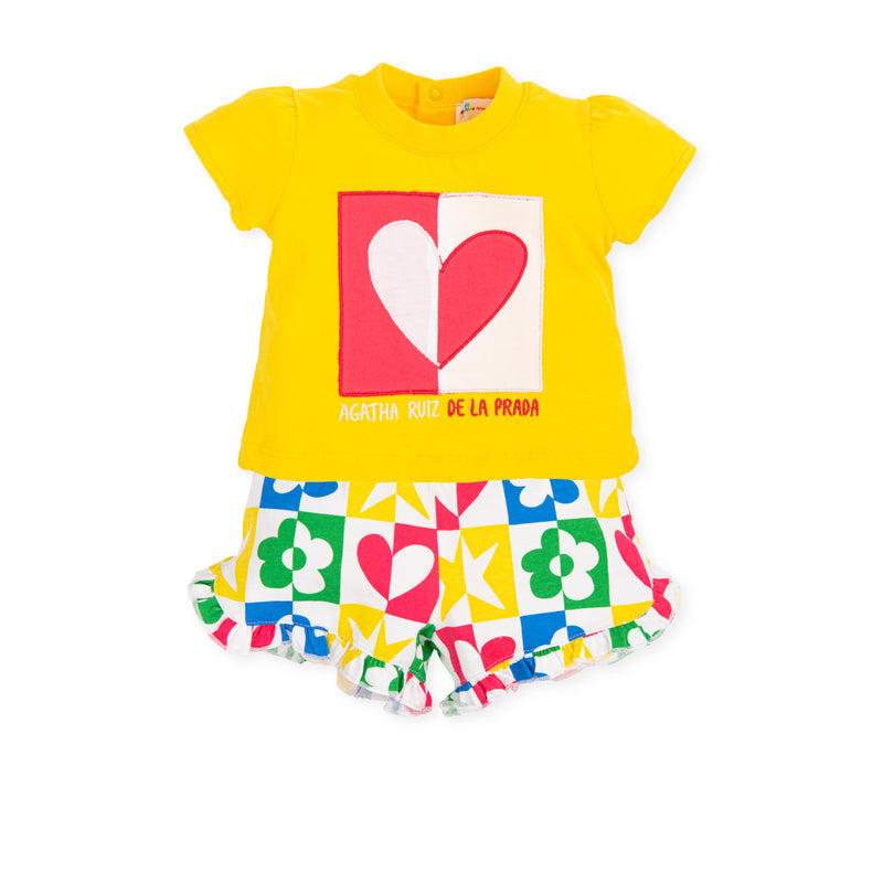 CONJUNTO 2 PZAS. AMARILLO