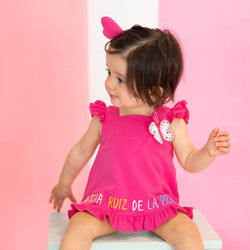 VESTIDO FUCSIA